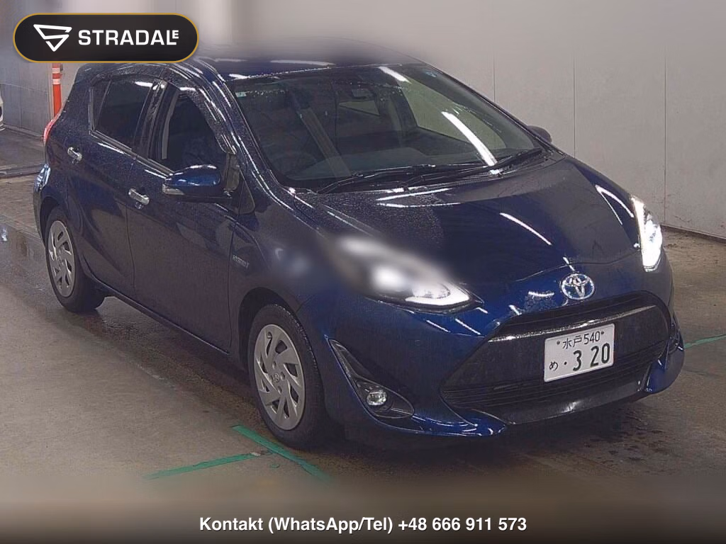 TOYOTA AQUA S STYLE BLACK 2018, aukcja z Japonii, zdjęcie 1
