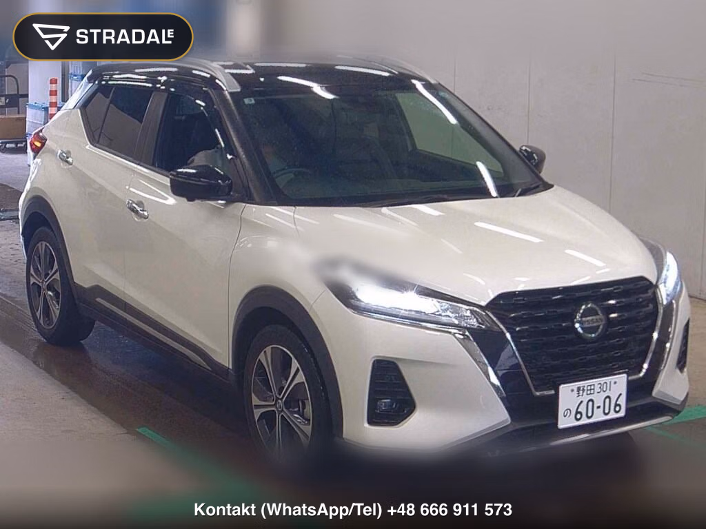 NISSAN KICKS 5D X 2022, aukcja z Japonii, zdjęcie 1