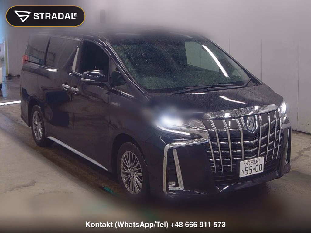 TOYOTA ALPHARD HYBRID 4WD EXECUTIVE LOUNGE S 2020, aukcja z Japonii, zdjęcie 1