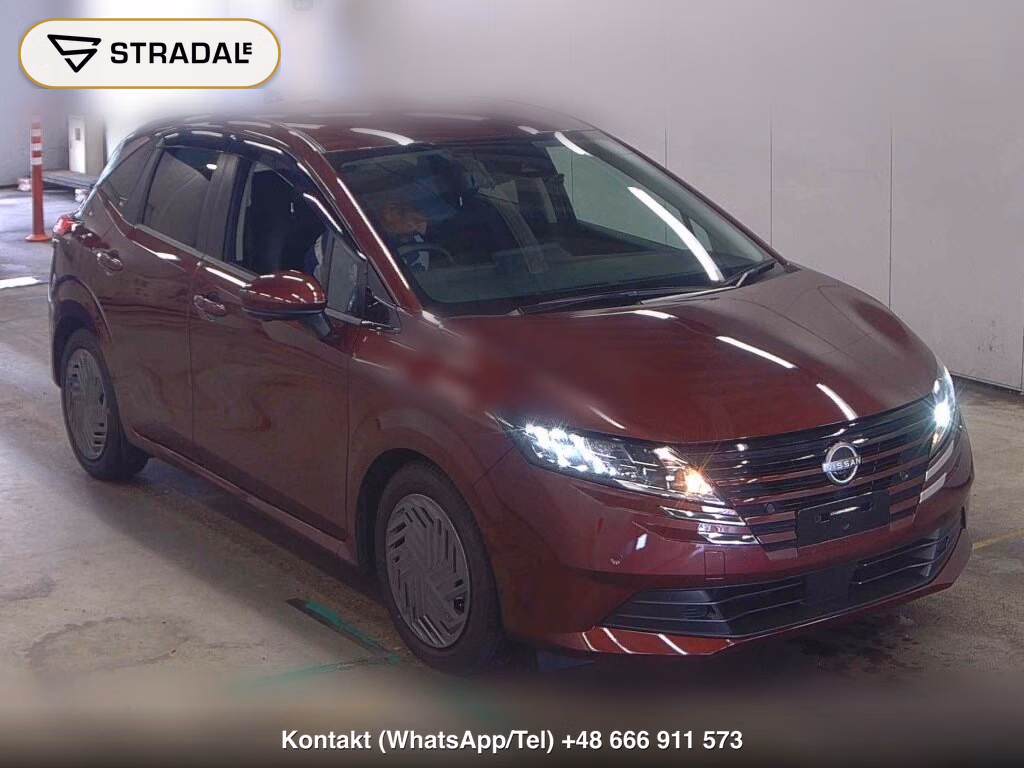NISSAN NOTE X 2025, aukcja z Japonii, zdjęcie 1