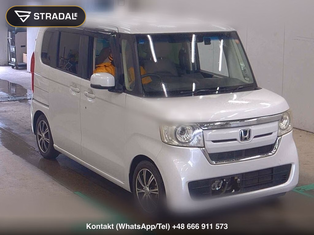 HONDA N-BOX G・L HONDA SENSING 2018, aukcja z Japonii, zdjęcie 1