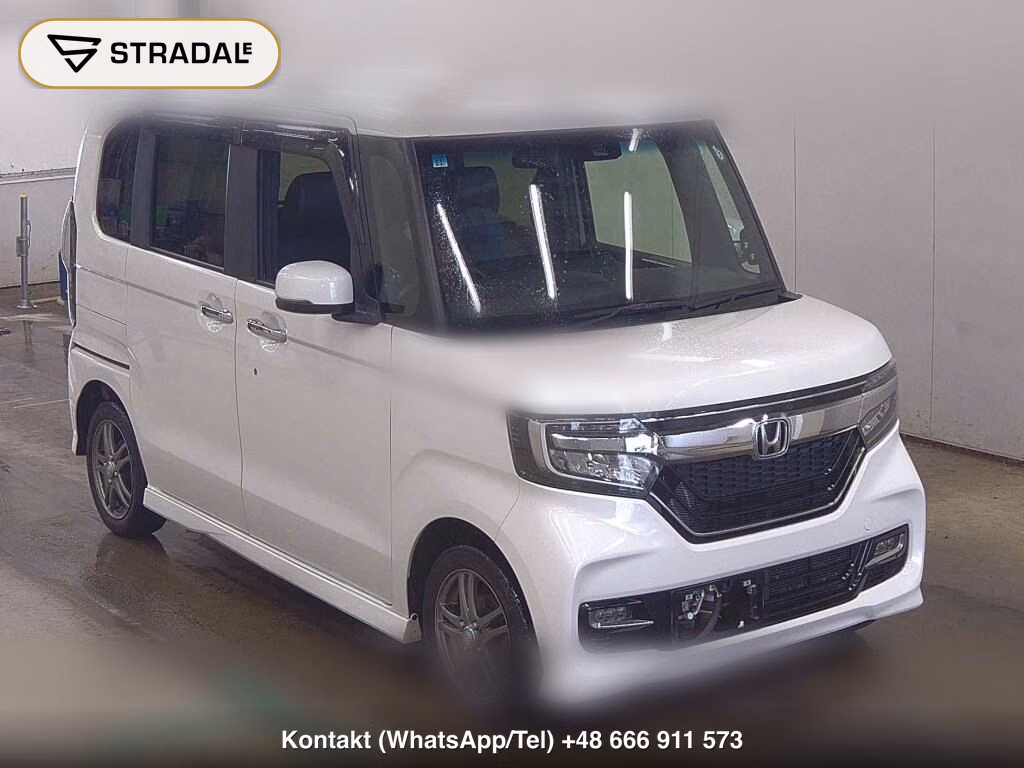 HONDA N-BOX CUSTOM 4WD G・L TURBO HONDA SENSING 2019, aukcja z Japonii, zdjęcie 1