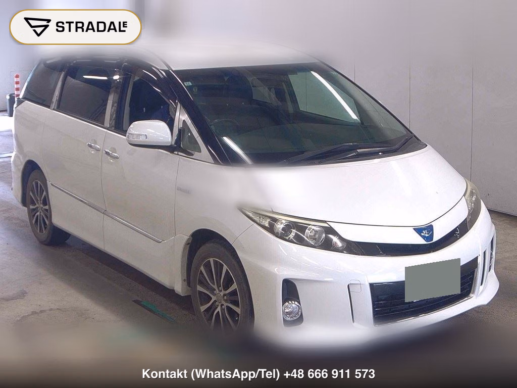 TOYOTA ESTIMA HYBRID 4WD AERAS PREMIUM EDITION 2014, aukcja z Japonii, zdjęcie 1
