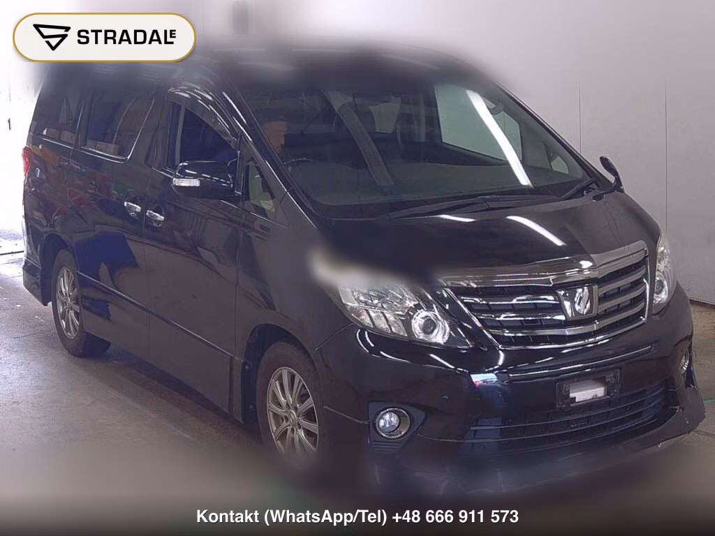 TOYOTA ALPHARD 4WD 240S TYPE GOLD 2012, aukcja z Japonii, zdjęcie 1