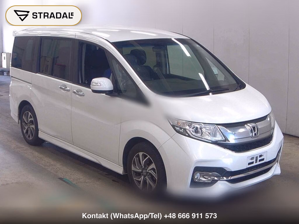 HONDA STEPWAGON SPADA SPADA HONDA SENSING 2017, aukcja z Japonii, zdjęcie 1
