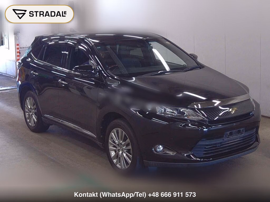TOYOTA HARRIER HYBRID 4WD PREMIUM 2014, aukcja z Japonii, zdjęcie 1