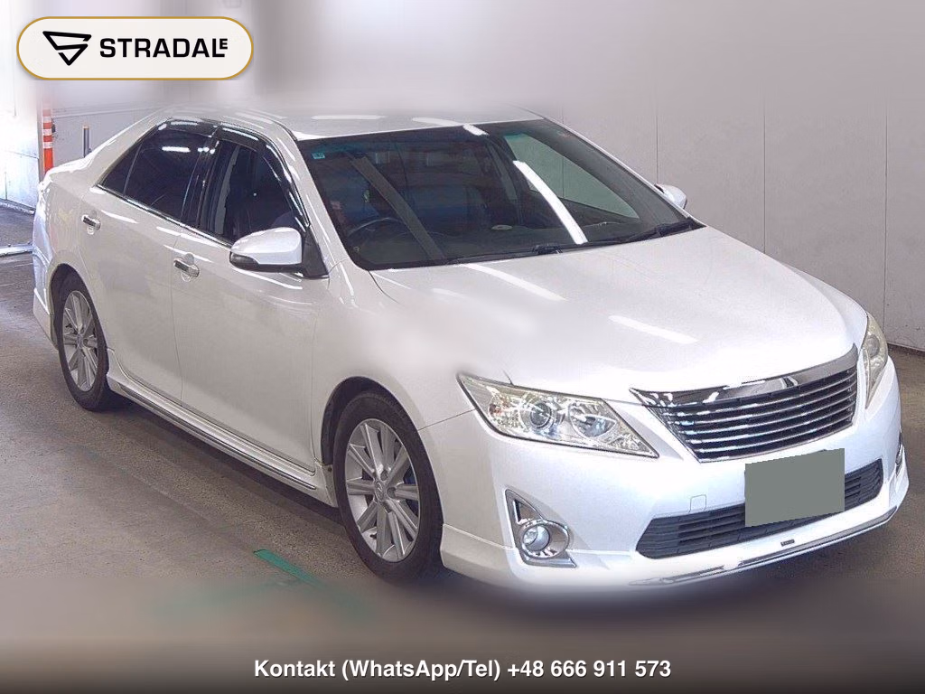 TOYOTA CAMRY 4D HYBRID LEATHER PACKAGE 2012, aukcja z Japonii, zdjęcie 1