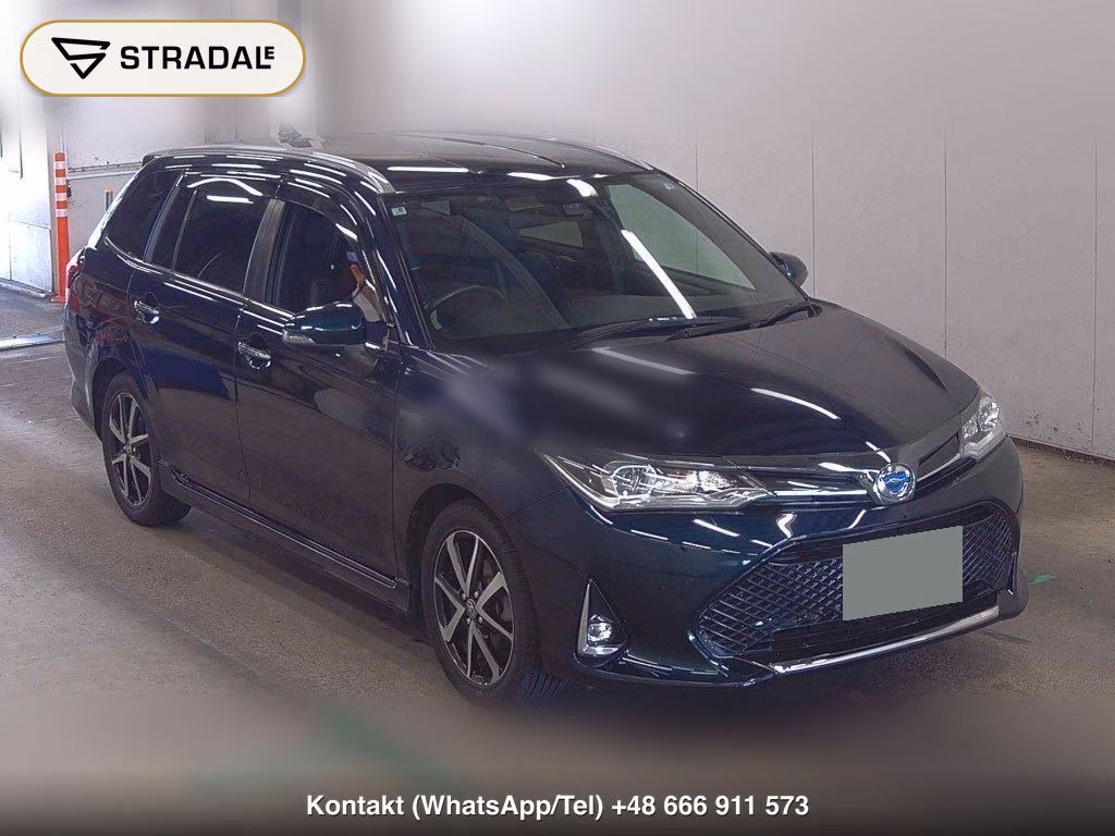TOYOTA COROLLA FIELDER HYBRID G W×B 2019, aukcja z Japonii, zdjęcie 1