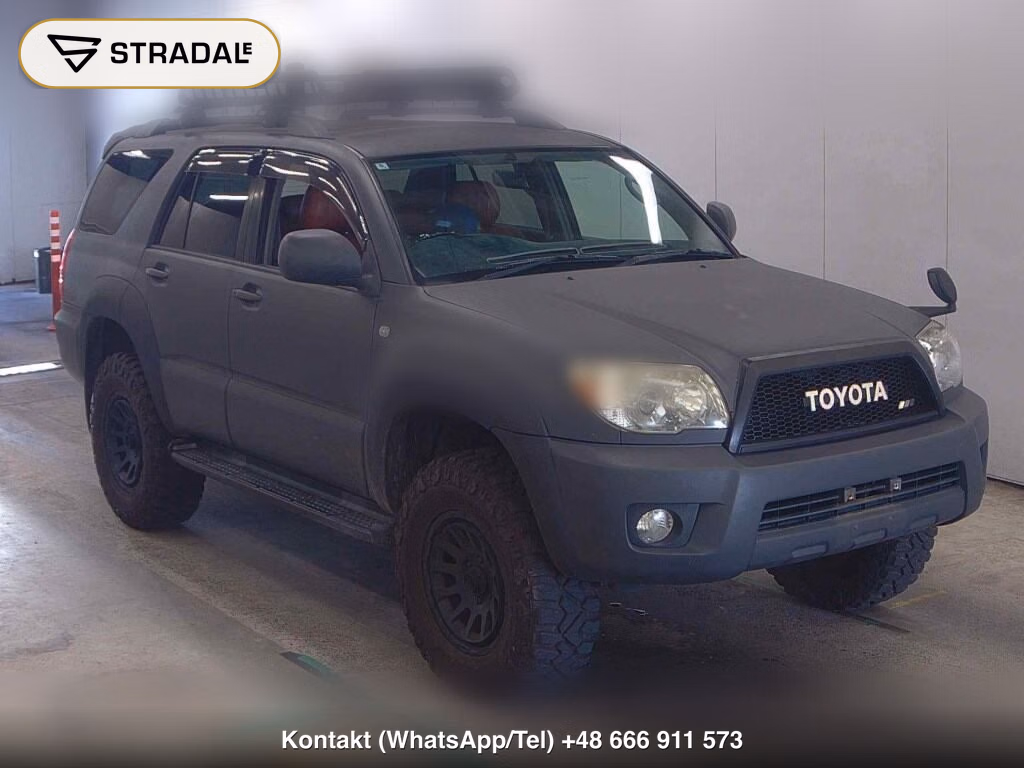 TOYOTA HILUX SURF 5D 4WD SSR-X LIMITED 2007, aukcja z Japonii, zdjęcie 1