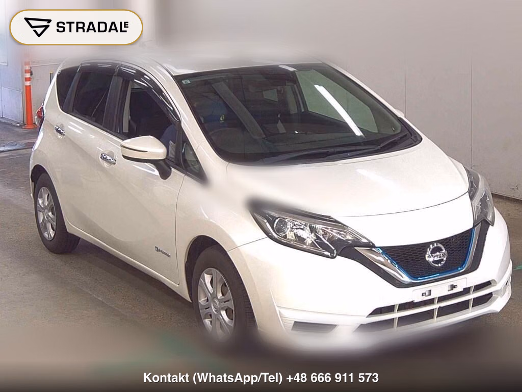 NISSAN NOTE E-POWER X 2017, aukcja z Japonii, zdjęcie 1