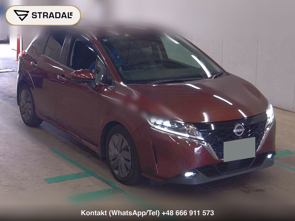 NISSAN NOTE X 2022, aukcja z Japonii, zdjęcie 1