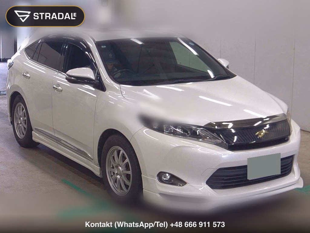 TOYOTA HARRIER ELEGANCE 2015, aukcja z Japonii, zdjęcie 1