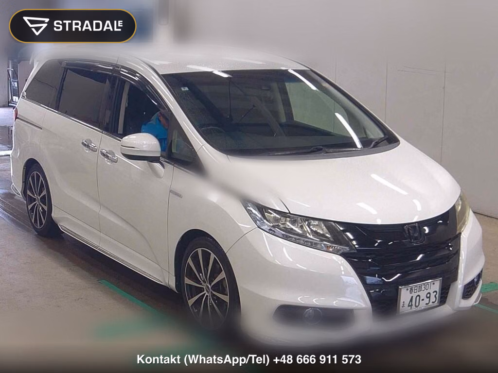 HONDA ODYSSEY HYBRID HYBRID ABSOLUTE HONDA SENSING EX PACK 2016, aukcja z Japonii, zdjęcie 1