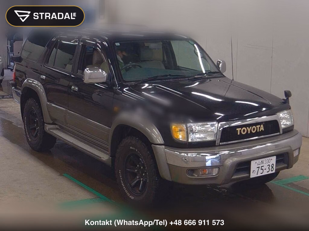 TOYOTA HILUX SURF 5D 4WD SSR-X V SELECTION 1999, aukcja z Japonii, zdjęcie 1