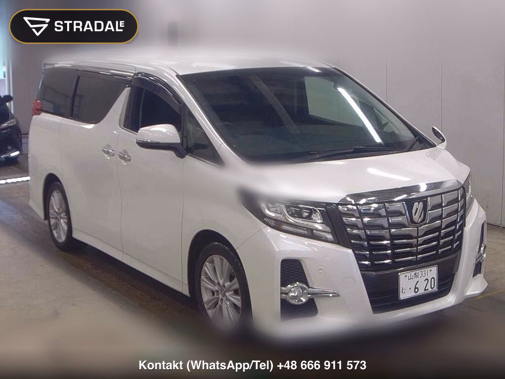 TOYOTA ALPHARD 2.5S A PACKAGE 2017, aukcja z Japonii, zdjęcie 1