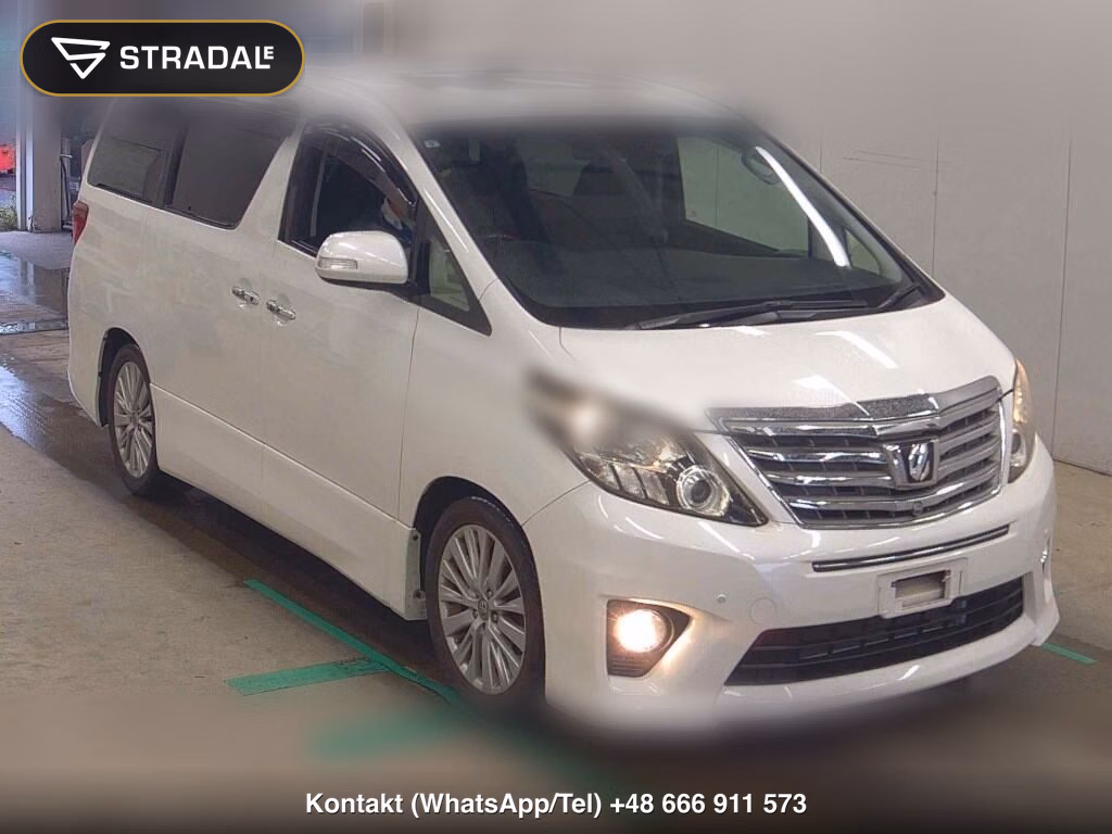 TOYOTA ALPHARD 240S C PACKAGE 2012, aukcja z Japonii, zdjęcie 1