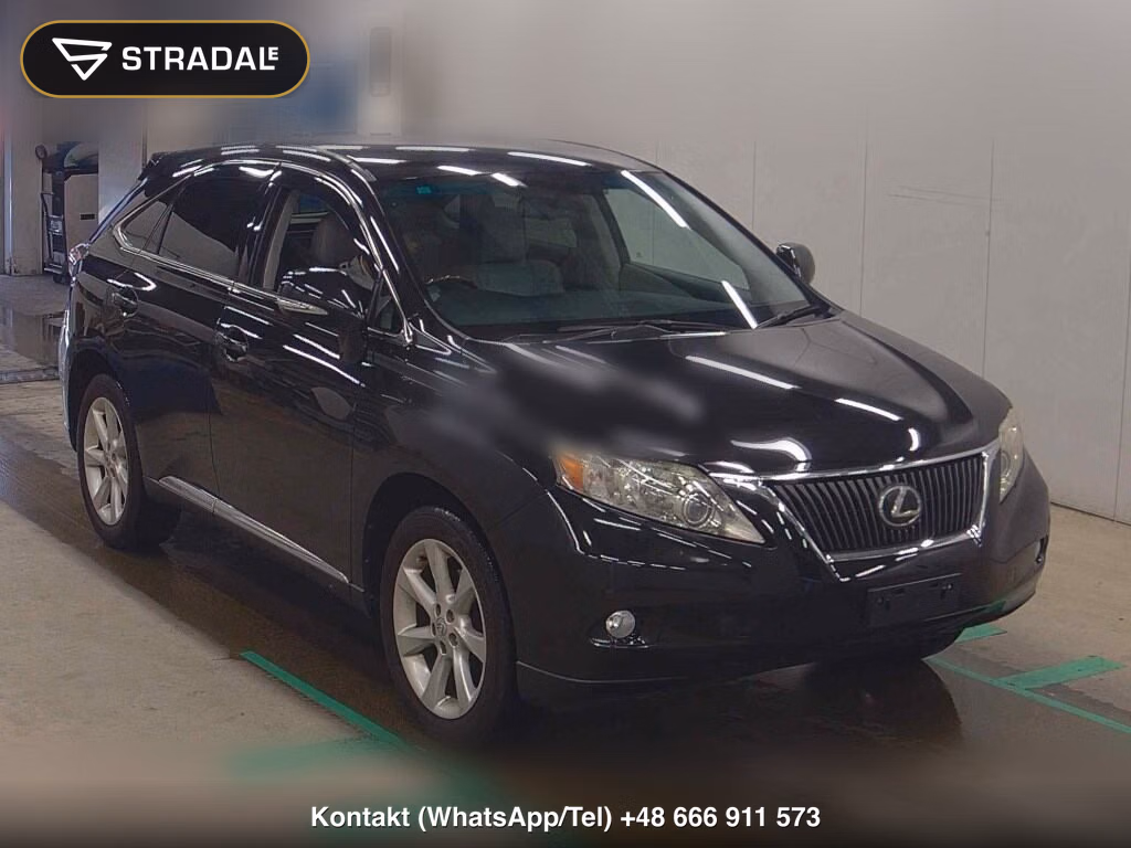 LEXUS RX RX350 VERSION L 2011, aukcja z Japonii, zdjęcie 1