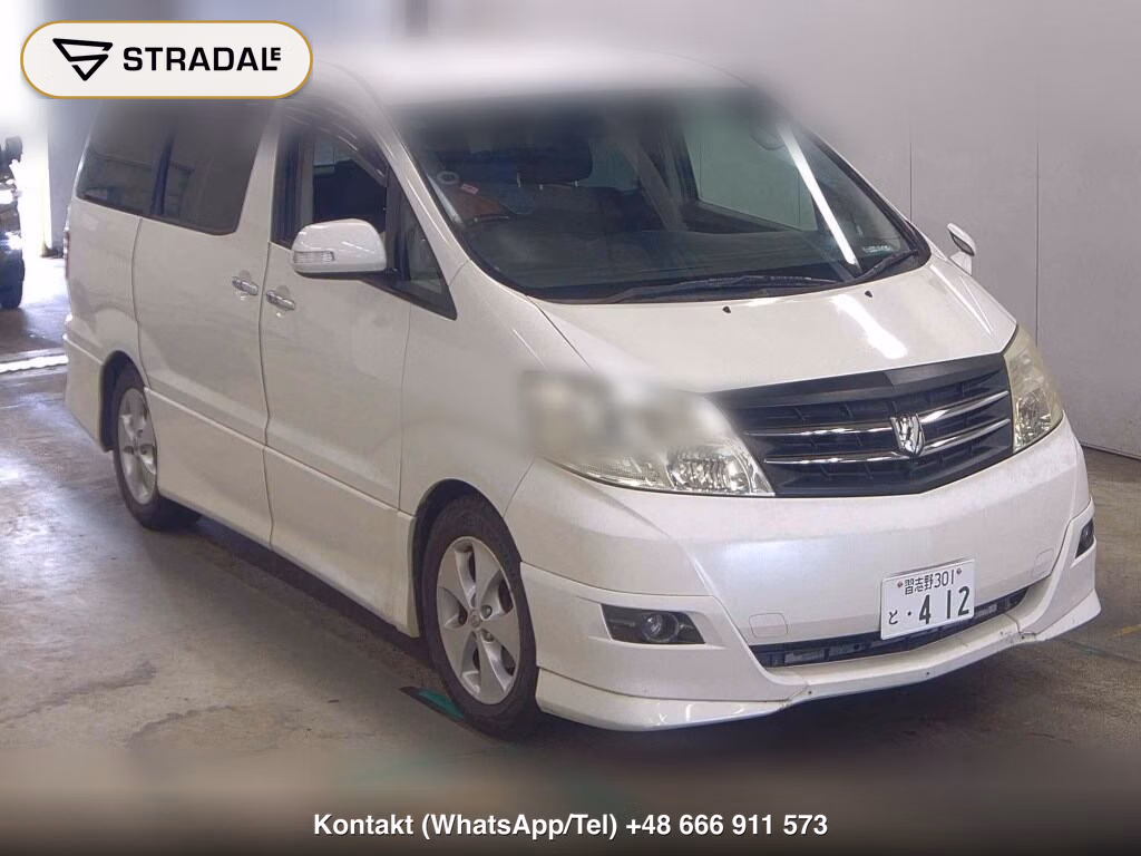 TOYOTA ALPHARD G AS 2005, aukcja z Japonii, zdjęcie 1