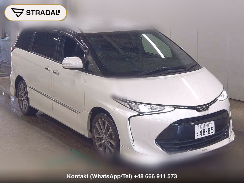 TOYOTA ESTIMA 5D 4WD AERAS PREMIUM 2017, aukcja z Japonii, zdjęcie 1
