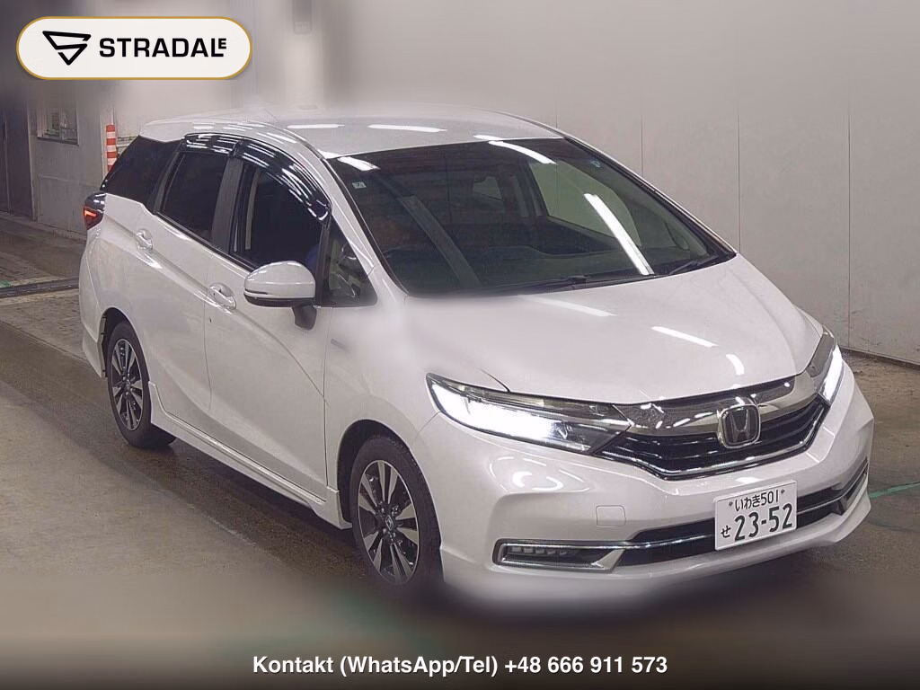 HONDA SHUTTLE HYBRID X HONDA SENSING 2020, aukcja z Japonii, zdjęcie 1