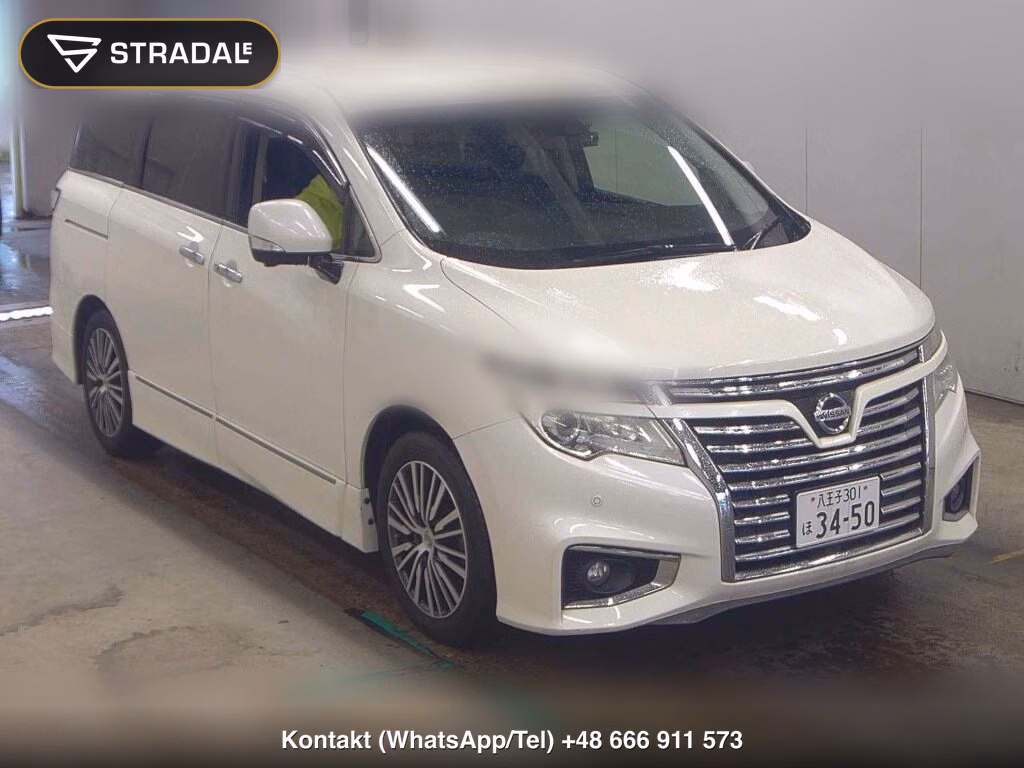 NISSAN ELGRAND 5D 250 HIGHWAY STAR S 2018, aukcja z Japonii, zdjęcie 1