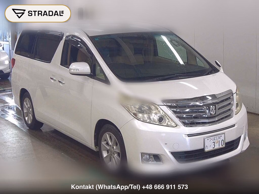 TOYOTA ALPHARD 240G 2012, aukcja z Japonii, zdjęcie 1