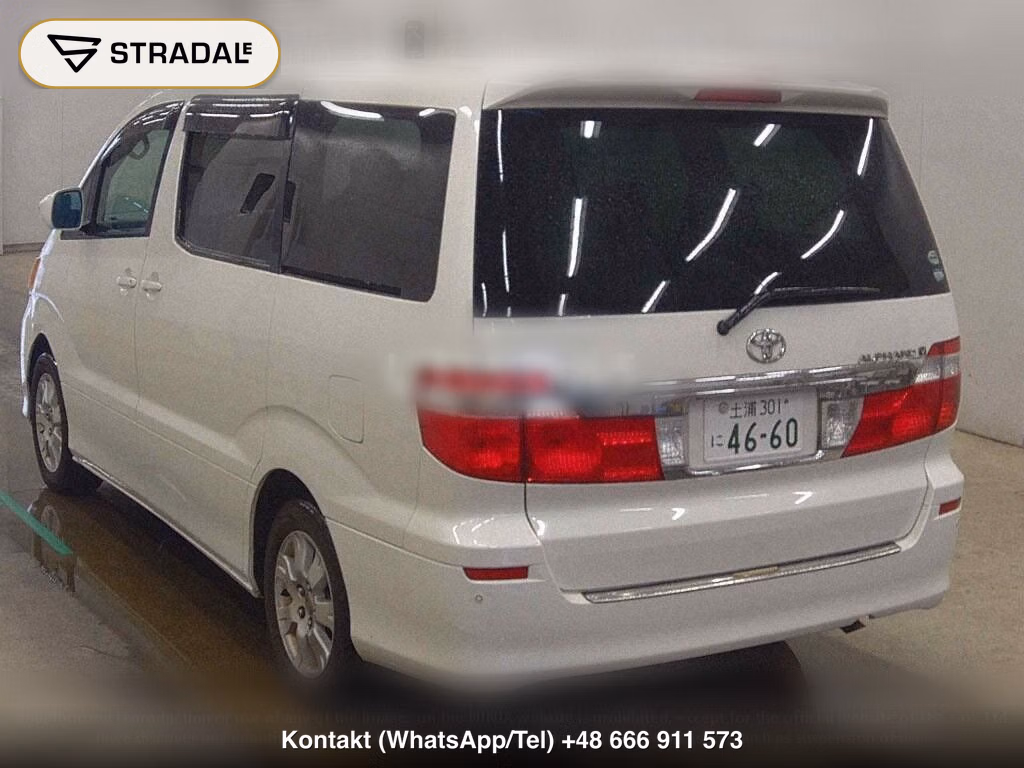 TOYOTA ALPHARD G MX TRESOR ALCANTARA VERSION, miniaturka 3