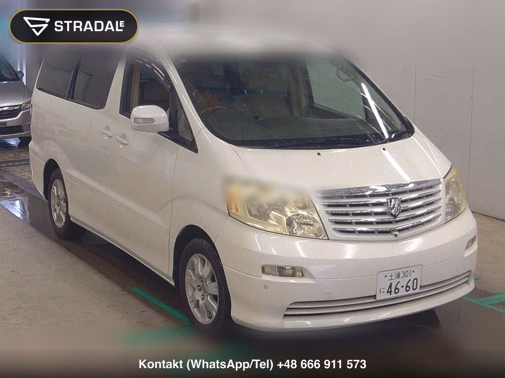 TOYOTA ALPHARD G MX TRESOR ALCANTARA VERSION 2004, aukcja z Japonii, zdjęcie 1