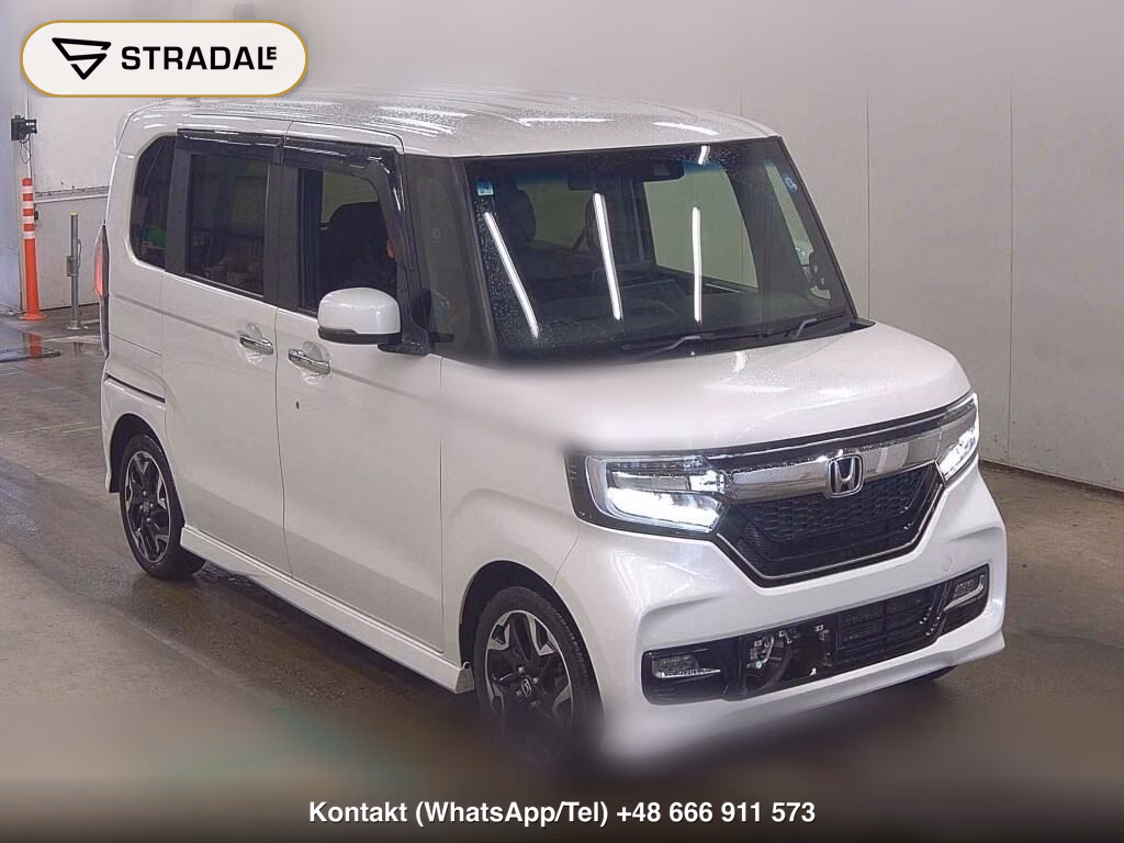 HONDA N-BOX CUSTOM 4WD G・L TURBO HONDA SENSING 2019, aukcja z Japonii, zdjęcie 1