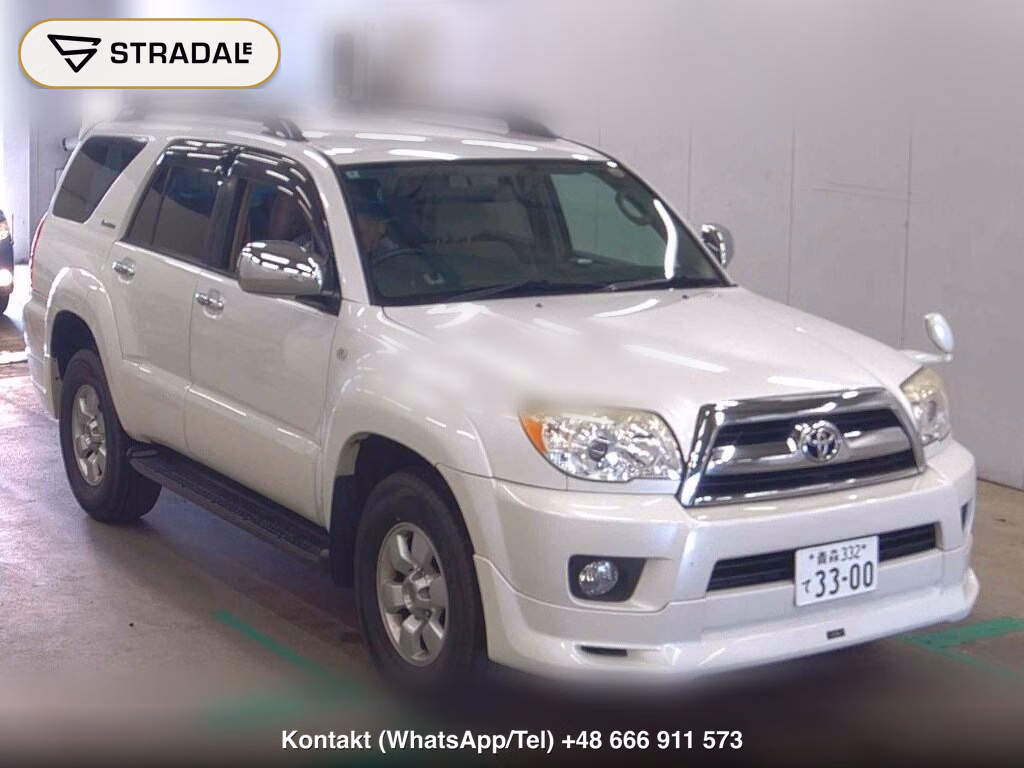 TOYOTA HILUX SURF 5D 4WD SSR-X LIMITED 2006, aukcja z Japonii, zdjęcie 1