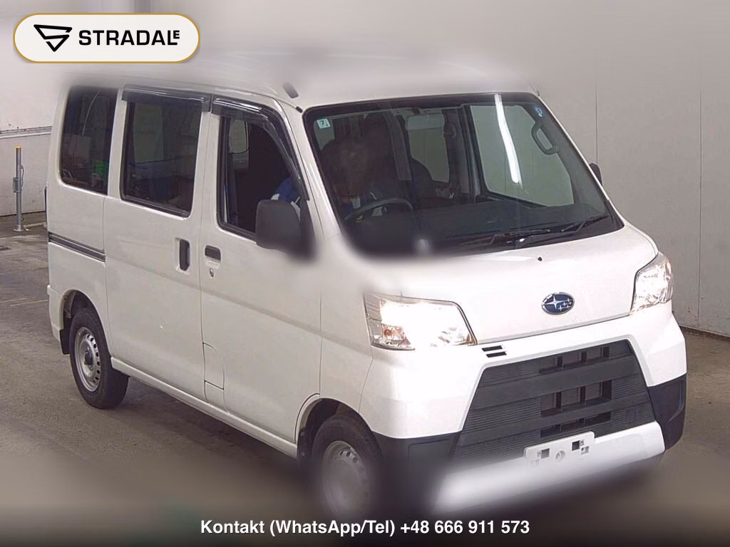 SUBARU SAMBAR VAN 5D TRANSPORTER 2021, aukcja z Japonii, zdjęcie 1