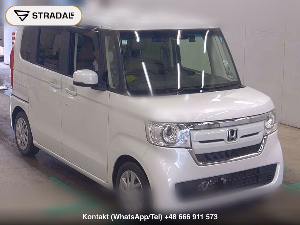 HONDA N-BOX CUSTOM G・L TURBO HONDA SENSING 2019, aukcja z Japonii, zdjęcie 1