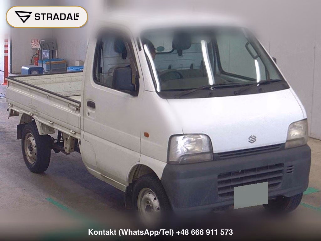 SUZUKI CARRY TRUCK 4WD KA 1999, aukcja z Japonii, zdjęcie 1