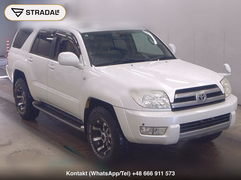 TOYOTA HILUX SURF 5D 4WD SSR-G 2003, aukcja z Japonii, zdjęcie 1