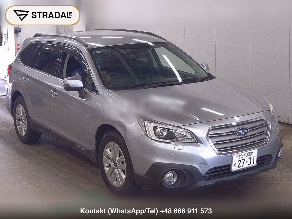 SUBARU OUTBACK 4WD BASE GRADE 2016, aukcja z Japonii, zdjęcie 1