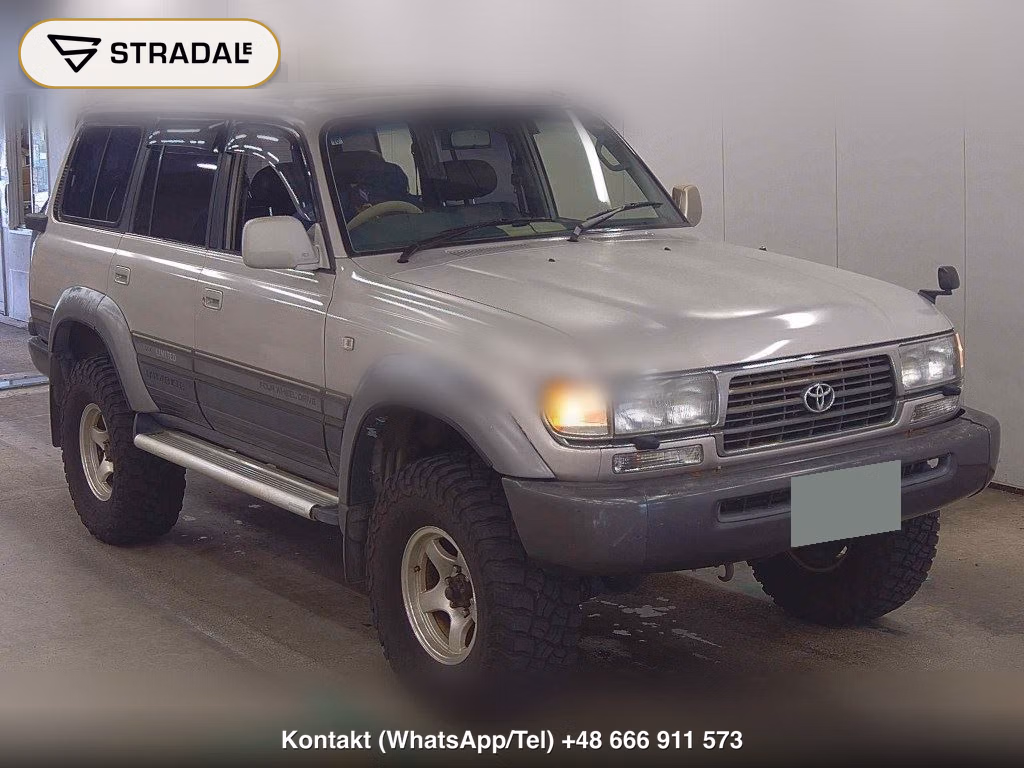 TOYOTA LAND CRUISER 80 4WD VX LIMITED 1995, aukcja z Japonii, zdjęcie 1