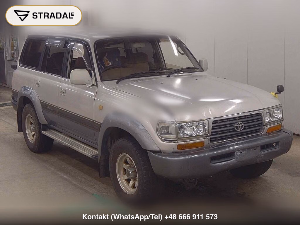 TOYOTA LAND CRUISER 80 4WD VX LIMITED 1996, aukcja z Japonii, zdjęcie 1