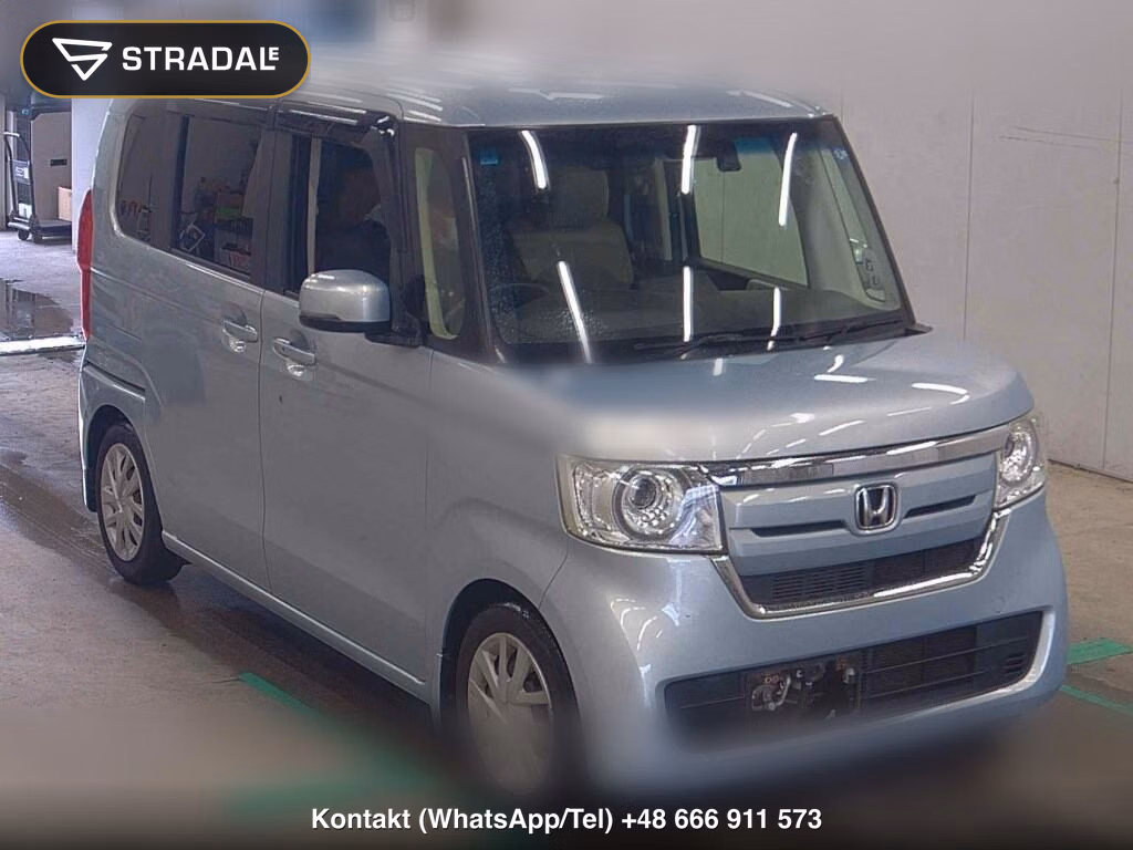 HONDA N-BOX G･L TURBO HONDA SENSING 2019, aukcja z Japonii, zdjęcie 1