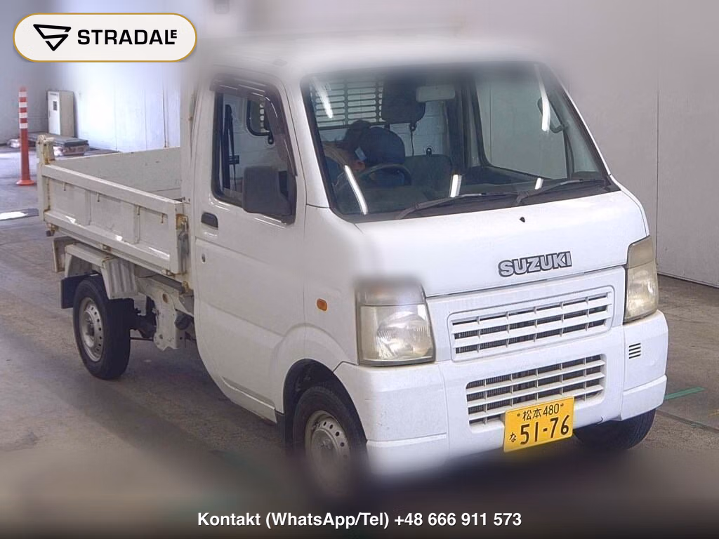 SUZUKI CARRY TRUCK 4WD DUMP 2008, aukcja z Japonii, zdjęcie 1