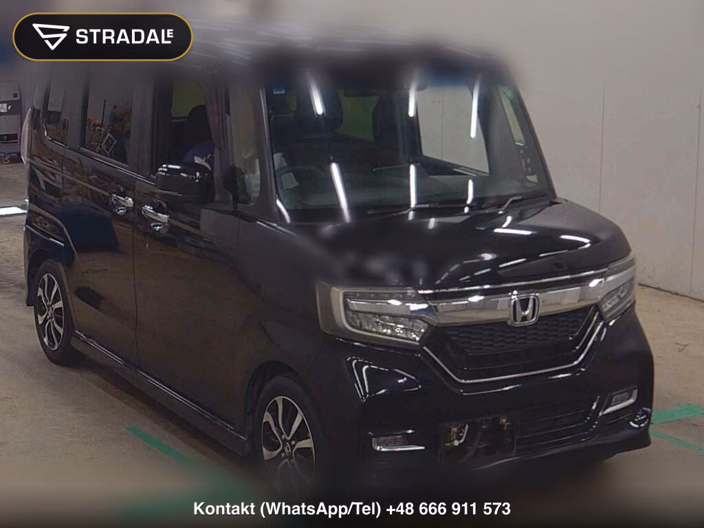 HONDA N-BOX CUSTOM G･L HONDA SENSING 2017, aukcja z Japonii, zdjęcie 1
