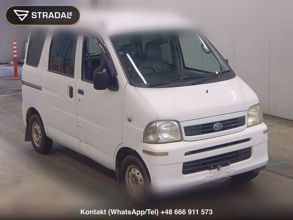 DAIHATSU HIJET CARGO 5D 4WD DX 2001, aukcja z Japonii, zdjęcie 1