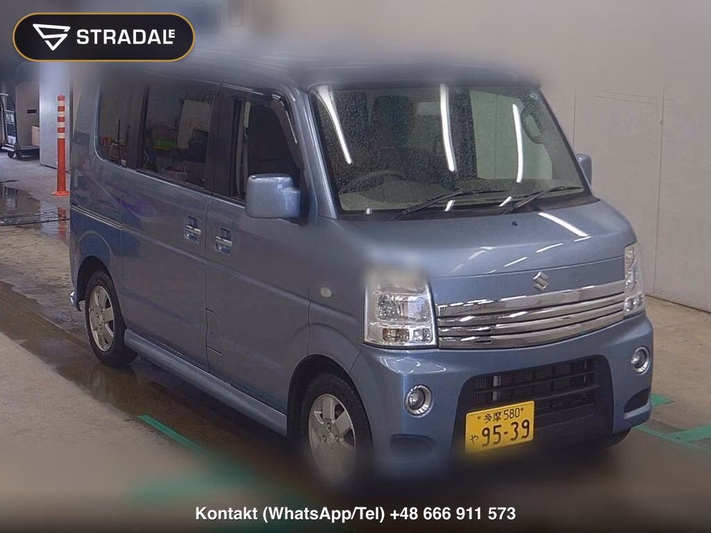 SUZUKI EVERY WAGON 4WD PZ TURBO 2013, aukcja z Japonii, zdjęcie 1