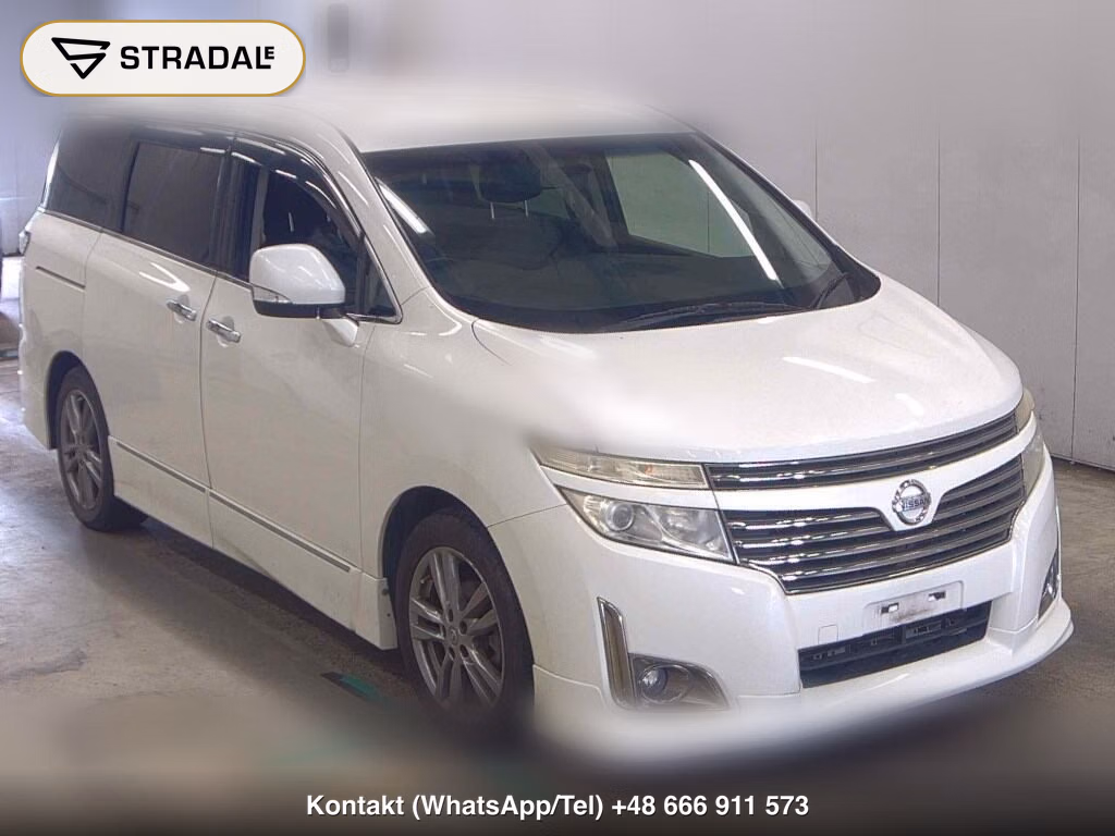 NISSAN ELGRAND 5D 250 HIGHWAY STAR URBAN CHROME 2013, aukcja z Japonii, zdjęcie 1