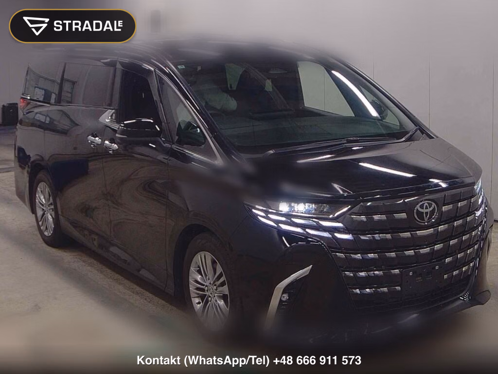 TOYOTA ALPHARD Z 2025, aukcja z Japonii, zdjęcie 1