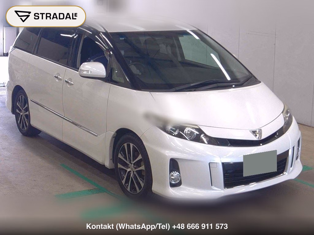 TOYOTA ESTIMA 5D AERAS PREMIUM EDITION 2015, aukcja z Japonii, zdjęcie 1