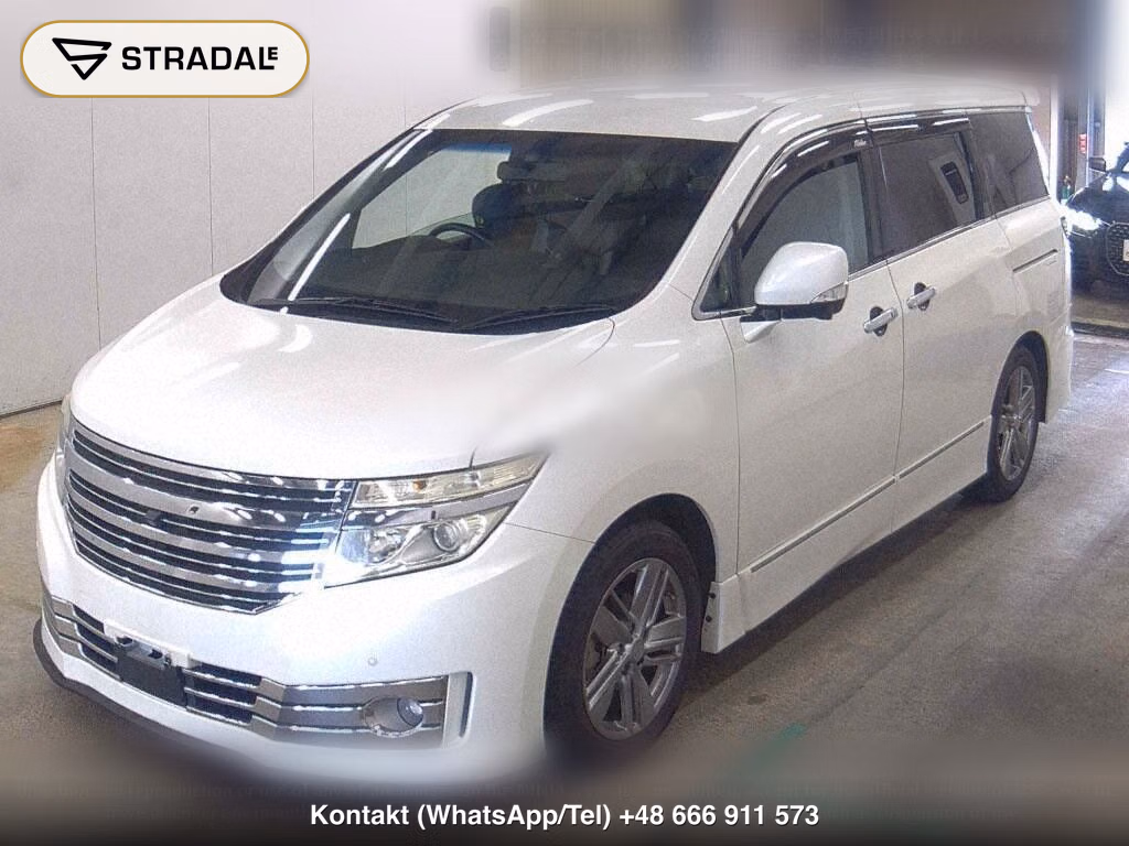 NISSAN ELGRAND 5D 4WD RIDER BLACK LEATHER SEAT POWER SEAT, miniaturka 5
