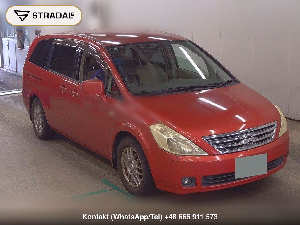 NISSAN PRESAGE X 2003, aukcja z Japonii, zdjęcie 1