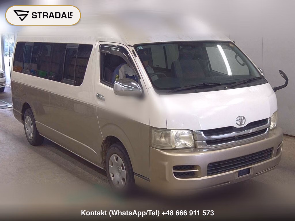 TOYOTA HIACE WAGON 4D GRAND CABIN 2009, aukcja z Japonii, zdjęcie 1