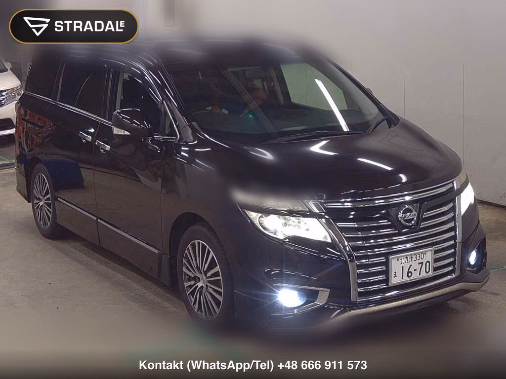 NISSAN ELGRAND 5D 250 HIGHWAY STAR PREMIUM 2014, aukcja z Japonii, zdjęcie 1