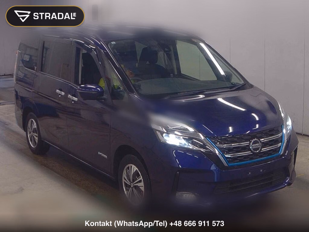 NISSAN SERENA 5D E-POWER XV 2021, aukcja z Japonii, zdjęcie 1
